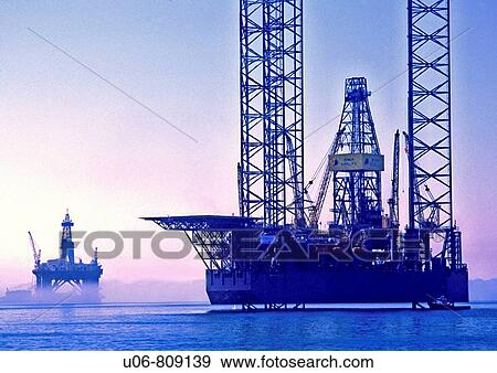 Offshore platforms on Scotian Shelf off Nova Scotia, Canada View Large Photo Image Stock Photo - Offshore platforms on Scotian Shelf off Nova Scotia, Canada. Fotosearch