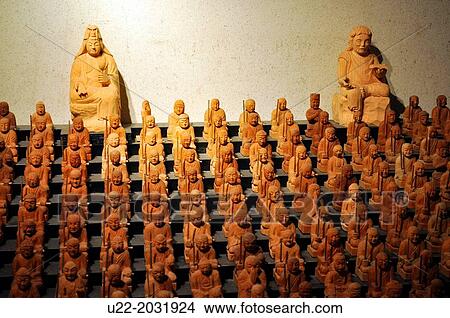 Ofuna, Kanagawa, Japan, little Buddha statuettes at Ofuna Kannon Temple View Large Photo Image Picture - Ofuna, Kanagawa, Japan, little Buddha statuettes at Ofuna Kannon Temple. Fotosearch