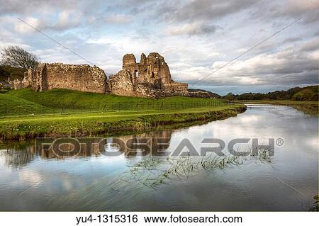 Ogmore Castle and River Ewenny, Glamorgan Heritage Coast, Vale of Glamorgan, South Wales View Large Photo Image Stock Photograph - Ogmore Castle and River Ewenny, Glamorgan Heritage Coast, Vale of Glamorgan, South Wales. Fotosearch