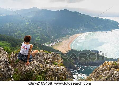 Ogoo Cape. Biscay, Basque Country, Spain. Europe. View Large Photo Image Stock Photo - Ogoo Cape. Biscay, Basque Country, Spain. Europe.. Fotosearch