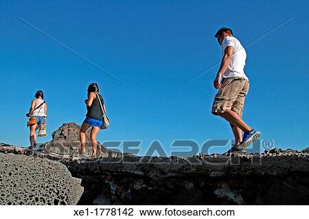 Stock Image - Oia, Santorini, Greece. Fotosearch