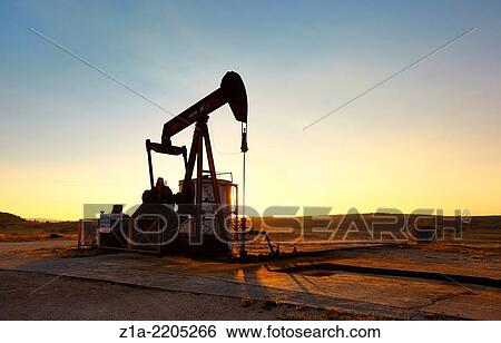 Oil well at Ayoluengo de la Lora. Sargentes, Burgos, Castile and Leon, Spain. View Large Photo Image Stock Photograph - Oil well at Ayoluengo de la Lora. Sargentes, Burgos, Castile and Leon, Spain.. Fotosearch