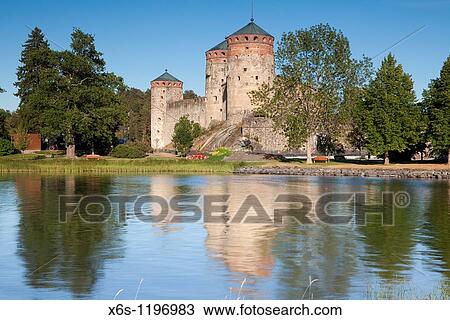 Olavinlinna Castle, Savonlinna, Finland View Large Photo Image Stock Image - Olavinlinna Castle, Savonlinna, Finland. Fotosearch
