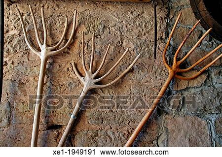 old agricultural tools, farmhouse, Florejacs, Catalonia, Spain. View Large Photo Image Stock Image - old agricultural tools, farmhouse, Florejacs, Catalonia, Spain.. Fotosearch