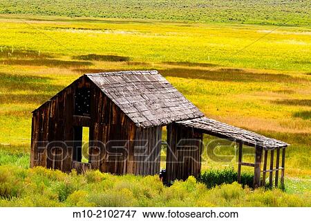 Old barn in the field. View Large Photo Image Stock Photo - Old barn in the field.. Fotosearch