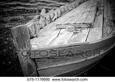 Stock Photography - Old boat. Fotosearch