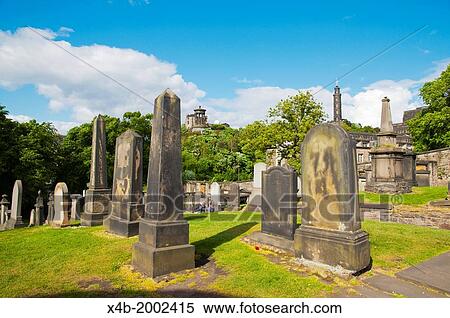 Old Calton Burial Ground in Calton Hill central Edinburgh Scotland Britain UK Europe. View Large Photo Image Stock Photography - Old Calton Burial Ground in Calton Hill central Edinburgh Scotland Britain UK Europe.. Fotosearch