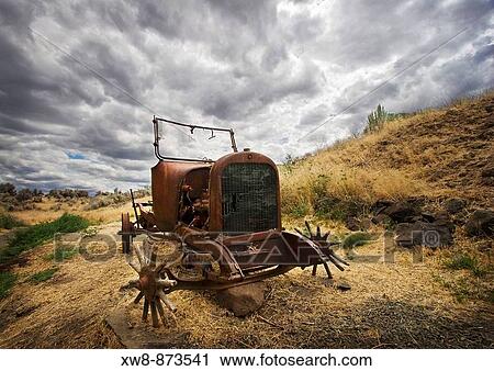 Old car body at the James Cant sheep ranch in John Day Fossil Beds National Monument View Large Photo Image Stock Image - Old car body at the James Cant sheep ranch in John Day Fossil Beds National Monument. Fotosearch