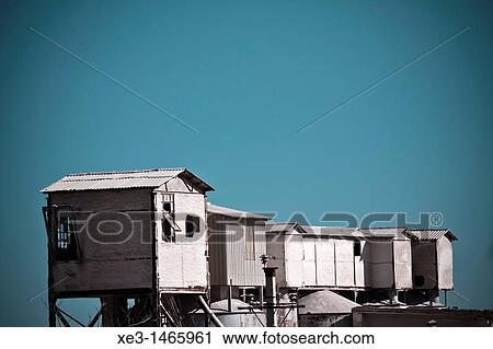 Stock Image - Old cement factory. Fotosearch