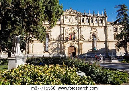 Old Colegio Mayor de San Ildefonso (now rector's office) of the University of AlcalB de Henares, AlcalB de Henares. Madrid, Spain View Large Photo Image Stock Photo - Old Colegio Mayor de San Ildefonso (now rector's office) of the University of AlcalB de Henares, AlcalB de Henares. Madrid, Spain. Fotosearch