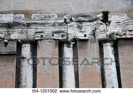 Stock Image - Old columns at the Forum Romanum in Rome. Fotosearch