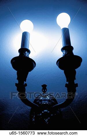 Stock Image - Old fashioned light. Fotosearch