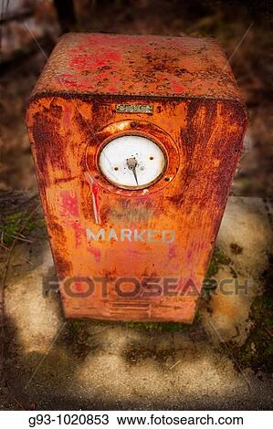 old fuel pump with thw word marked on it View Large Photo Image Stock Image - old fuel pump with thw word marked on it. Fotosearch