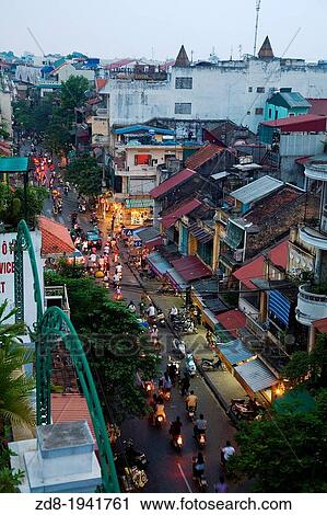 old hanoi. vietnam View Large Photo Image Stock Image - old hanoi. vietnam. Fotosearch
