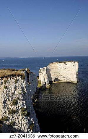 Old Harry Rocks Jurassic Coast Isle of Purbeck Dorset England. View Large Photo Image Stock Photography - Old Harry Rocks Jurassic Coast Isle of Purbeck Dorset England.. Fotosearch