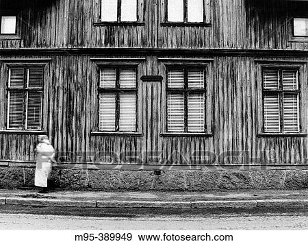 Stock Photo - Old immigrant woman in Sweden.. Fotosearch
