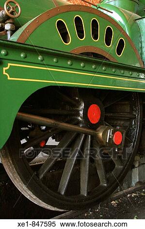 Stock Photography - Old locomotive. Vilanova i La Geltru, Barcelona province, Catalonia, Spain. Fotosearch