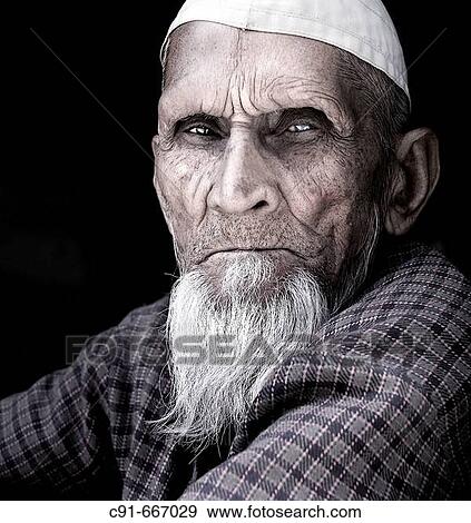 Old man, Agra. Uttar Pradesh, India View Large Photo Image Stock Photo - Old man, Agra. Uttar Pradesh, India. Fotosearch