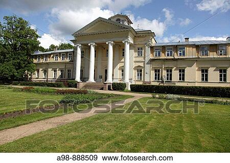 old manor house refurbished as traditional hospital at Krimulda, Latvia, Baltic State, Europe. View Large Photo Image Stock Photo - old manor house refurbished as traditional hospital at Krimulda, Latvia, Baltic State, Europe.. Fotosearch