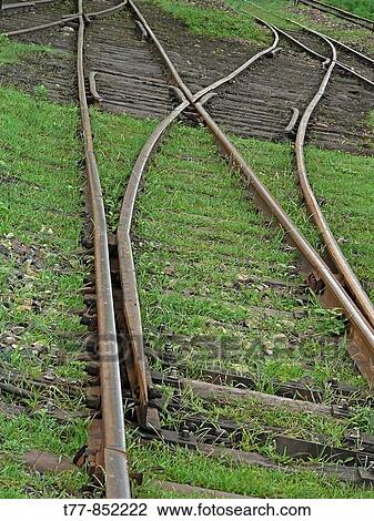 Old meter gauge railway track separator, divider Mhow, Madhyapradesh, India View Large Photo Image Stock Image - Old meter gauge railway track separator, divider Mhow, Madhyapradesh, India. Fotosearch