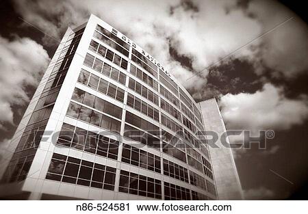 Stock Image - Old National Bank, Evansville. Indiana, USA. Fotosearch