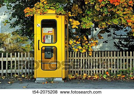 Old phone booths in Germany View Large Photo Image Stock Photo - Old phone booths in Germany. Fotosearch