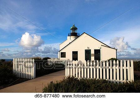 Old Point Loma Lighthouse (b. 1854), Point Loma, San Diego, California, USA View Large Photo Image Stock Image - Old Point Loma Lighthouse (b. 1854), Point Loma, San Diego, California, USA. Fotosearch