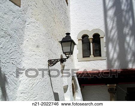 Stock Photograph - Old Quarter. Sitges, Garraf, Barcelona, Catalonia, Spain, Europe. Fotosearch