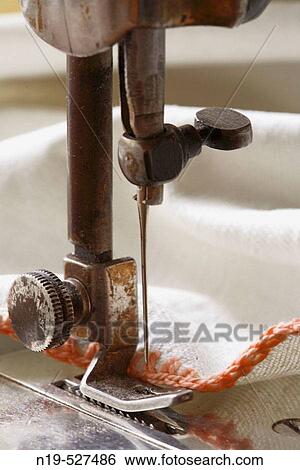 Stock Photograph - Old sewing machine. Fotosearch