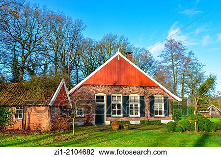 old small farmhouse in the Achterhoek, the Netherlands View Large Photo Image Stock Image - old small farmhouse in the Achterhoek, the Netherlands. Fotosearch