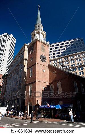 Old South Meeting House, Boston, Massachusetts, USA View Large Photo Image Picture - Old South Meeting House, Boston, Massachusetts, USA. Fotosearch