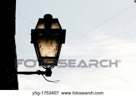 old street lamp light View Large Photo Image Stock Photo - old street lamp light. Fotosearch