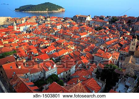 Stock Image - OLd town, Dubrovnik, Croatia. Fotosearch