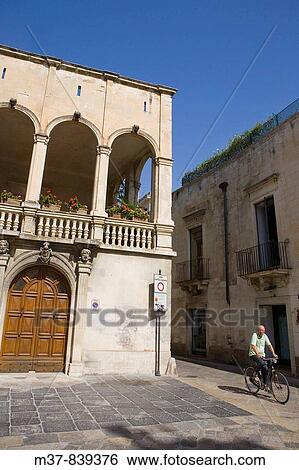 Old town, Lecce. Province of Lecce, Apulia, Italy View Large Photo Image Stock Photograph - Old town, Lecce. Province of Lecce, Apulia, Italy. Fotosearch