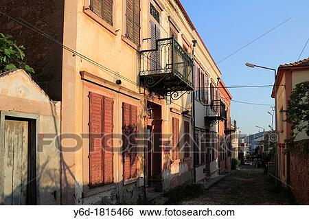 Stock Photograph - Old Town of Bergama, Turkey. Fotosearch