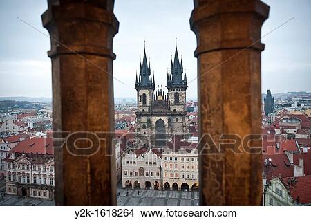 Old town Square, Stare Mesto, Prague, Czech Republic View Large Photo Image Picture - Old town Square, Stare Mesto, Prague, Czech Republic. Fotosearch