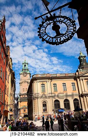 Old Town (Storkyrkan, Borshuset), Stockholm, Sweden View Large Photo Image Stock Image - Old Town (Storkyrkan, Borshuset), Stockholm, Sweden. Fotosearch