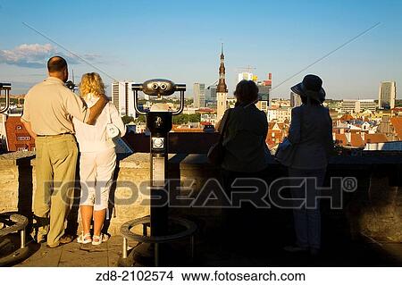 Picture - old town. tallin.. Fotosearch