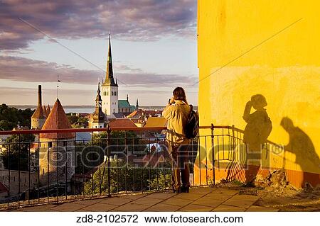 old town. tallin. View Large Photo Image Stock Image - old town. tallin.. Fotosearch