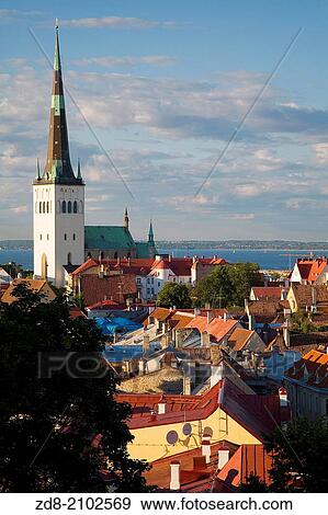 old town. tallin. View Large Photo Image Stock Photo - old town. tallin.. Fotosearch