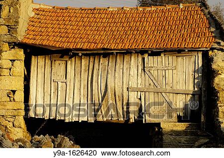 Old traditional house at Castro Laboreiro, Peneda Geres National Park, Melgaco, Braga, Minho, Portugal View Large Photo Image Stock Image - Old traditional house at Castro Laboreiro, Peneda Geres National Park, Melgaco, Braga, Minho, Portugal. Fotosearch