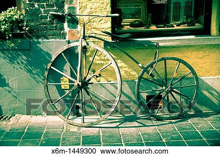 old wooden bicycle Bruges, Belgium View Large Photo Image Stock Image - old wooden bicycle Bruges, Belgium. Fotosearch