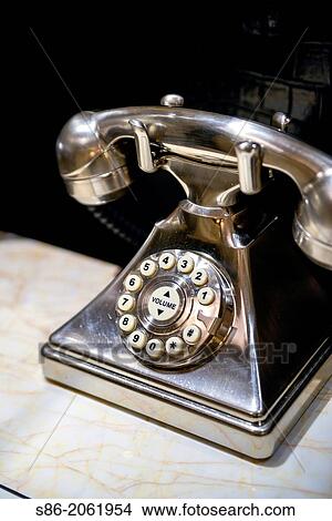 Olf Fashioned French Style Telephone Replica, Used as a Luxury Hotel House Phone, Las Vegas, NV, USA. View Large Photo Image Picture - Olf Fashioned French Style Telephone Replica, Used as a Luxury Hotel House Phone, Las Vegas, NV, USA.. Fotosearch