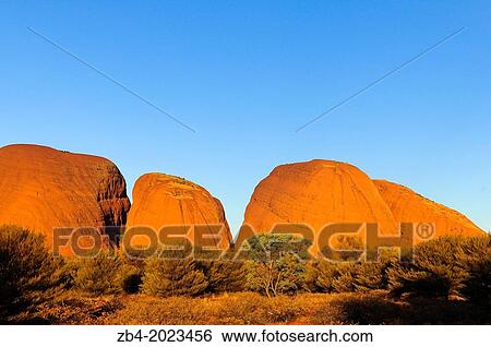 Olgas, Katja Tjuta, Uluru National Park, Northern Territory, Australia, Oceania. View Large Photo Image Stock Photograph - Olgas, Katja Tjuta, Uluru National Park, Northern Territory, Australia, Oceania.. Fotosearch