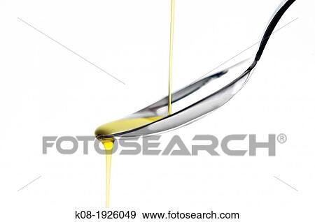 Olive Oil, Spoon View Large Photo Image Stock Photo - Olive Oil, Spoon. Fotosearch