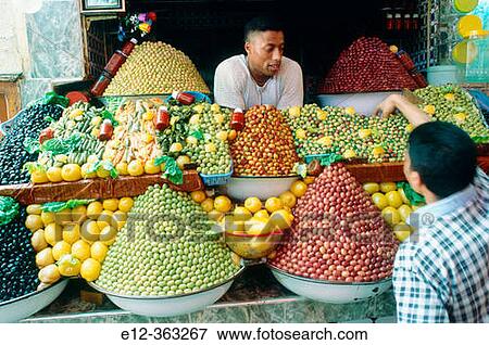 Olives. Mekn's market. North Morocco. View Large Photo Image Stock Photo - Olives. Mekn's market. North Morocco.. Fotosearch