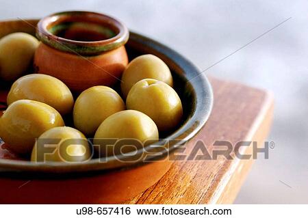 Stock Photograph - Olives,? tapa? from Formentera. Balearic Islands, Spain. Fotosearch