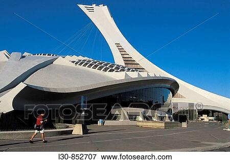 Olympic Stadium, Montreal, Quebec, Canada View Large Photo Image Stock Photo - Olympic Stadium, Montreal, Quebec, Canada. Fotosearch