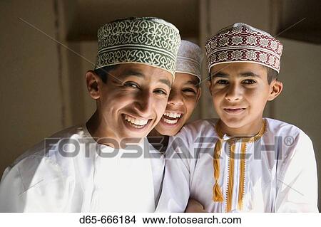 OMAN-Western Hajar Mountains-Jabrin: Jabrin Castle / Fort - Omani Schoolboys View Large Photo Image Picture - OMAN-Western Hajar Mountains-Jabrin: Jabrin Castle / Fort - Omani Schoolboys. Fotosearch