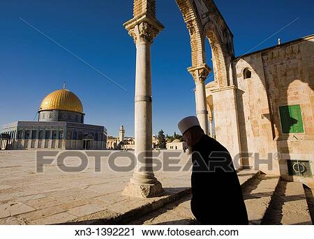 Omar Mosque, Dome of the Rock, Temple Mount, Jerusalem, Israel. View Large Photo Image Stock Image - Omar Mosque, Dome of the Rock, Temple Mount, Jerusalem, Israel.. Fotosearch